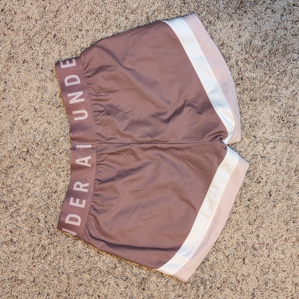 Under Armour Shorts Fitted Vented Running Shorts Medium - Picture 5 of 8